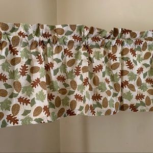 New Lodge Leaves Fall Autumn Valances